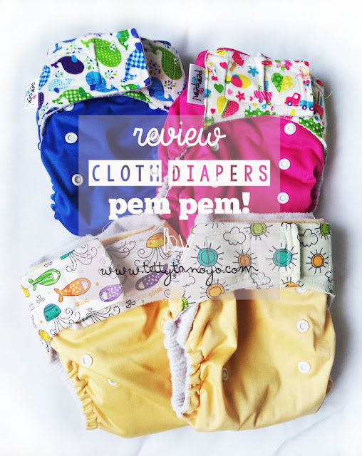 review clodi cloth diapers merk pempem