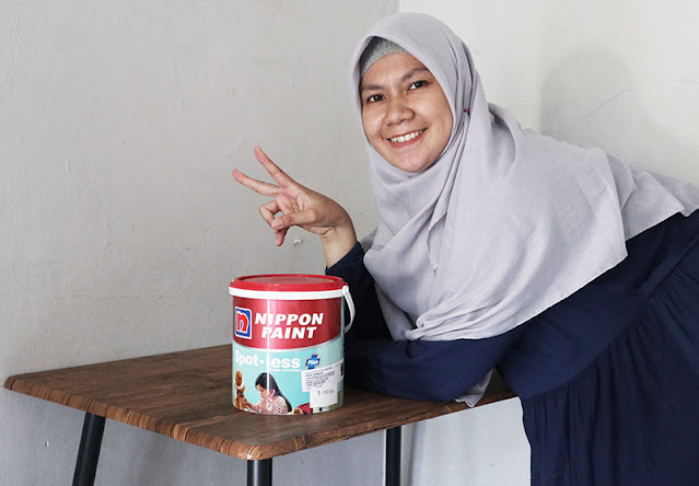 review nippon paint spot less plus